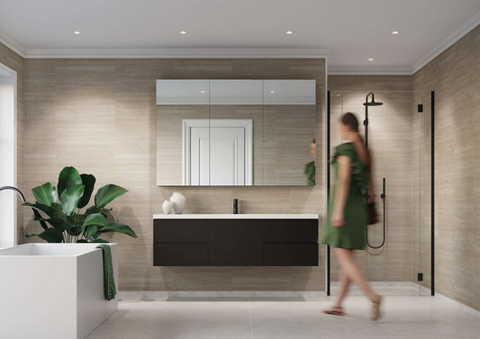 Marina Grey Oak Smooth Shower Standard Kit K0194-M00