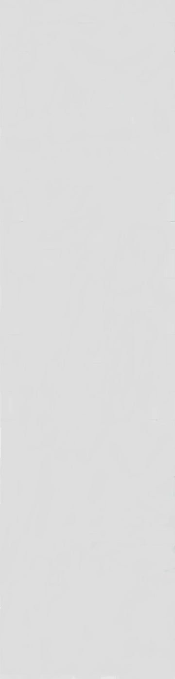 Slate White Smooth Wide Single Panel 40.5" x 94.5" - Single Panel Pack